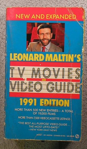 9780451167484: Leonard Maltin's Tv Movies & Video Guide: The New 1991 Edition (Signet)