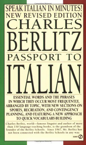 Imagen de archivo de Passport to Italian (Berlitz Travel Companions) a la venta por SecondSale