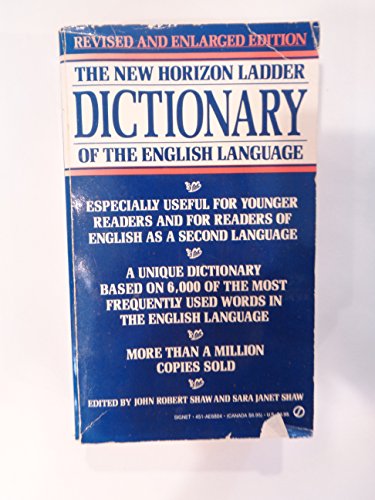 Stock image for Ladder Dictionary of the English Language, the New Horizon: 2revised and Enlarged Edition for sale by ThriftBooks-Atlanta