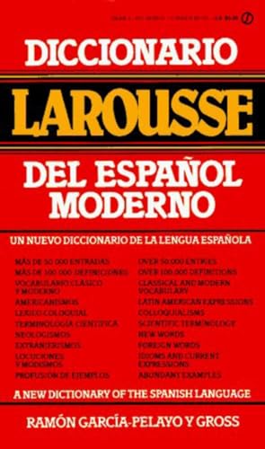 9780451168092: Diccionario Larousse Del Espanol Moderno: A New Dictionary of the Spanish Language