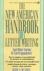 Stock image for Handbook of Letter Writing, The New American: And Other Forms of Correspondence for sale by Wonder Book