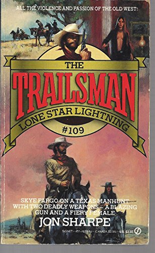 Trailsman 109: Lone Star Lightning (9780451168801) by Sharpe, Jon