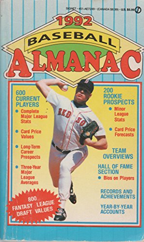 Stock image for 1992 Baseball Almanac for sale by SecondSale