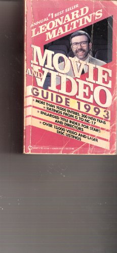 Beispielbild fr Leonard Maltin's Movie and Video Guide 1993 zum Verkauf von SecondSale