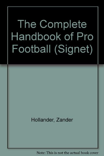 Stock image for The Complete Handbook of Pro Football 1993: 1993 Edition for sale by Dorothy Meyer - Bookseller