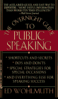 Stock image for The Overnight Guide to Public Speaking for sale by Better World Books