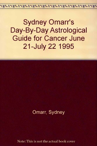 Cancer 1995 (Omarr Astrology) (9780451181190) by Omarr, Sydney