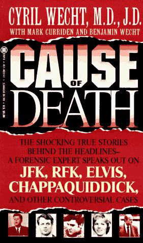 Beispielbild fr Cause of Death zum Verkauf von ThriftBooks-Atlanta