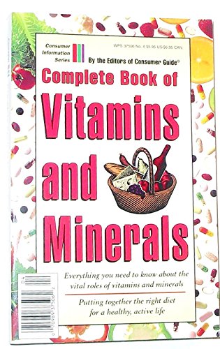 Stock image for The Complete Book of Vitamins and Minerals for sale by Once Upon A Time Books