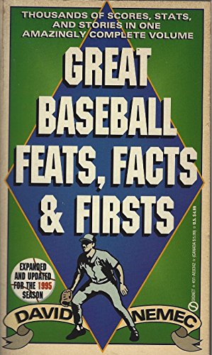 Beispielbild fr Great Baseball Feats, Facts, and Firsts: Updated Edition zum Verkauf von Wonder Book