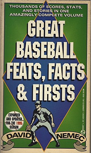 Stock image for Great Baseball Feats, Facts, and Firsts: Updated Edition for sale by Wonder Book