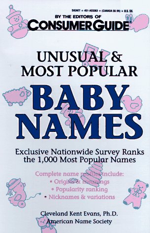 9780451183637: Unusual & Most Popular Baby Names(Revised Edition)