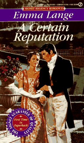 Stock image for A Certain Reputation for sale by Better World Books