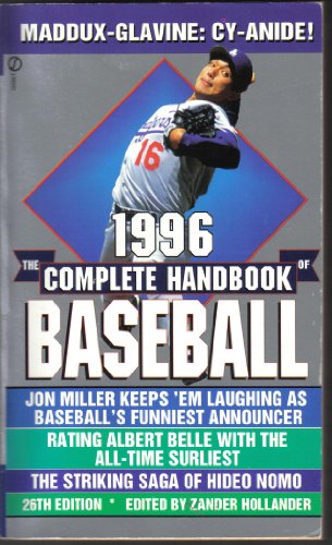 The Complete Handbook of Baseball 1996 (9780451187543) by Hollander, Zander