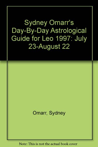 9780451188342: Sydney Omarr's Day-By-Day Astrological Guide For Leo 1997