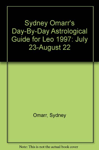 Leo 1997 (Omarr Astrology) (9780451188342) by Omarr, Sydney