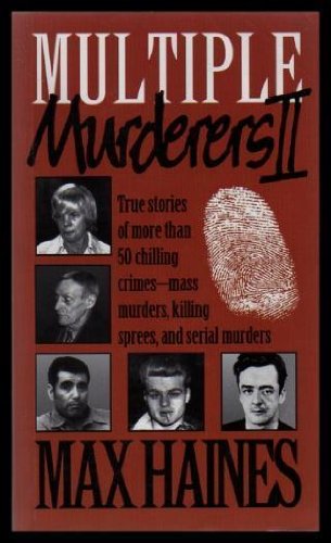 Beispielbild fr Multiple Murderers zum Verkauf von Better World Books