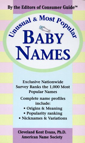 9780451194343: Unusual & Most Popular Baby Names