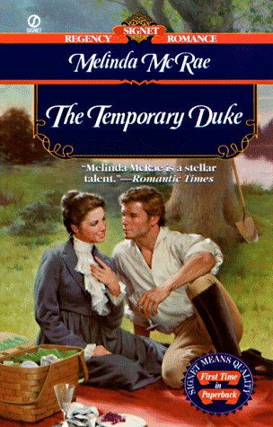 9780451195777: The Temporary Duke (Signet Regency Romance)