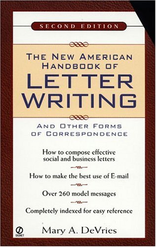 Stock image for The New American Handbook of Letter Writing: Second Edition for sale by ThriftBooks-Dallas