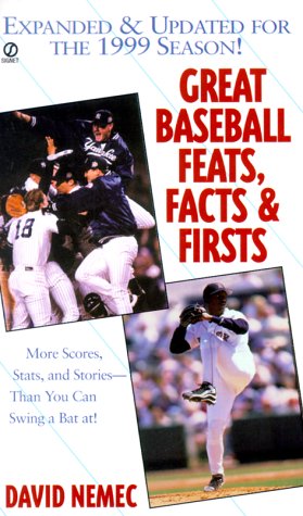 Beispielbild fr Great Baseball Feats, Facts, and Firsts 2000 zum Verkauf von More Than Words