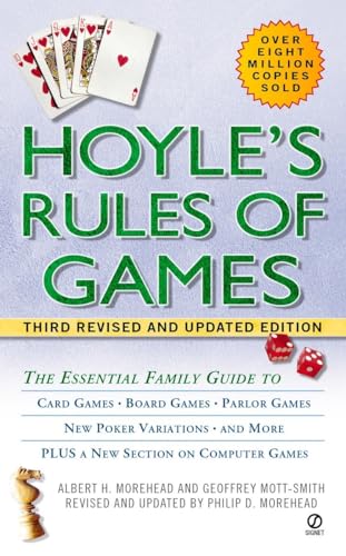 Beispielbild fr Hoyle's Rules of Games: The Essential Family Guide to Card Games, Board Games, Parlor Games, New Poker Variations, and More zum Verkauf von SecondSale