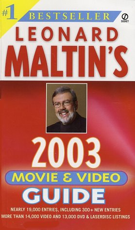 Beispielbild fr Leonard Maltin's Movie and Video Guide 2003 zum Verkauf von Better World Books