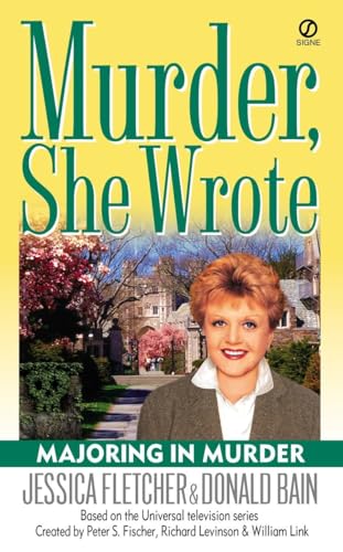 Imagen de archivo de Majoring in Murder (Murder, She Wrote) a la venta por Persephone's Books