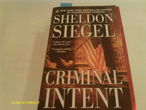 9780451209535: Criminal Intent