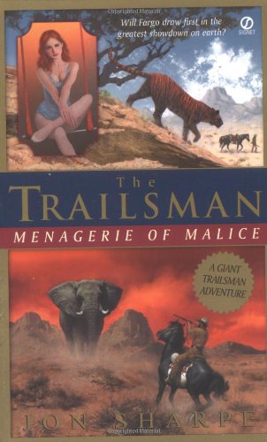 9780451211392: Menagerie of Malice (The Trailsman Giant Series)