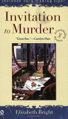 Beispielbild fr Invitation to Murder : A Card-Making Mystery zum Verkauf von Better World Books