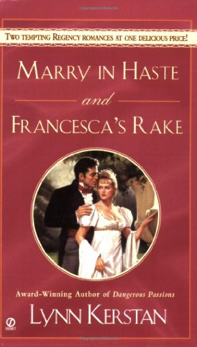 Beispielbild fr Marry in Haste and Francesca's Rake zum Verkauf von Better World Books