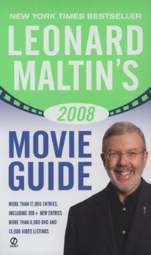 Imagen de archivo de Leonard Maltins 2008 Movie Guide (Leonard Maltins Movie Guide) a la venta por Hawking Books