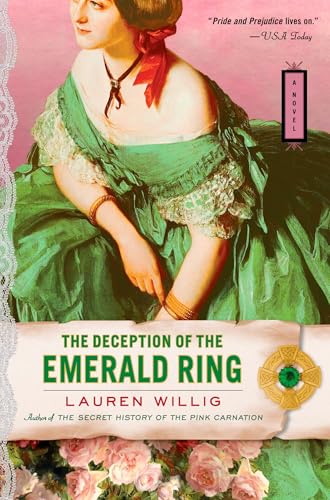 

The Deception of the Emerald Ring (Pink Carnation) [signed] [first edition]