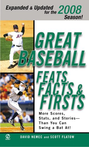 Stock image for Great Baseball Feats, Facts and Firsts for sale by Better World Books