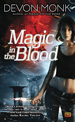 Beispielbild fr Magic in the Blood (Allie Beckstrom Novels) zum Verkauf von Books from Patty