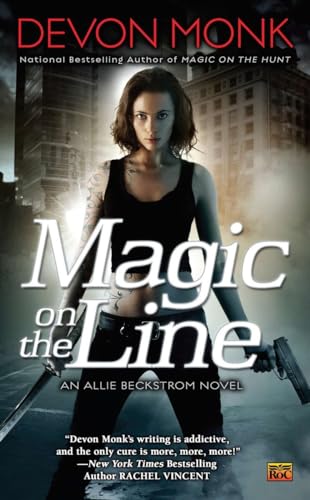 Beispielbild fr Magic on the Line : An Allie Beckstrom Novel zum Verkauf von Better World Books