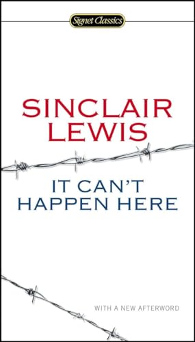 Beispielbild fr It Can't Happen Here zum Verkauf von Better World Books