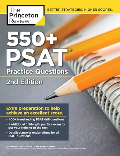 9780451487483: 550+ PSAT Practice Questions, 2nd Edition: Extra Preparation to Help Achieve an Excellent Score (College Test Preparation)