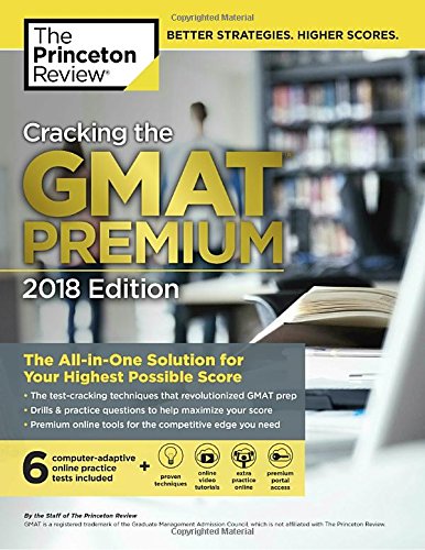 Beispielbild fr Cracking Gmat Premium 2018 zum Verkauf von Buchpark
