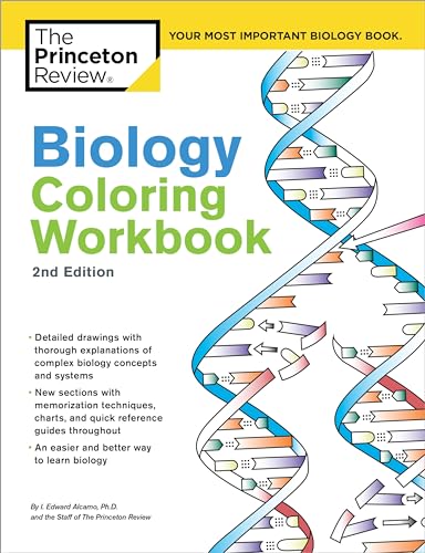 Beispielbild fr Biology Coloring Workbook, 2nd Edition: An Easier and Better Way to Learn Biology zum Verkauf von BooksRun