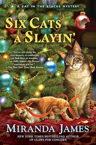 Stock image for Six Cats a Slayin' (Cat in the Stacks Mysteries) for sale by Dream Books Co.