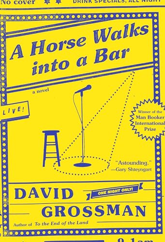 Imagen de archivo de A Horse Walks into a Bar: A novel a la venta por Wonder Book