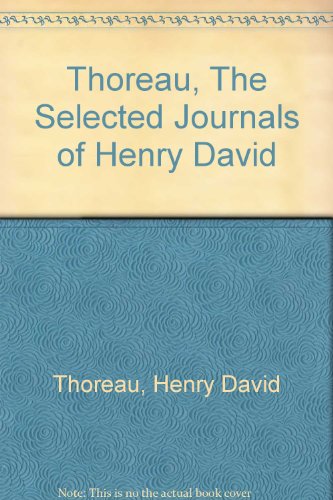 9780451508010: Thoreau, The Selected Journals of Henry David
