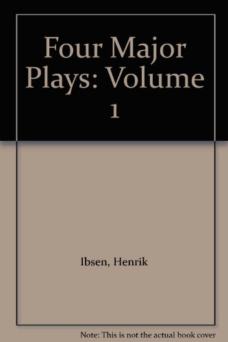 Imagen de archivo de Four Major Plays: Volume 1 a la venta por Red's Corner LLC
