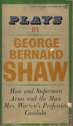 Beispielbild fr Plays by George Bernard Shaw zum Verkauf von Wonder Book