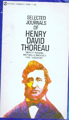 9780451514233: Thoreau, The Selected Journals of Henry David