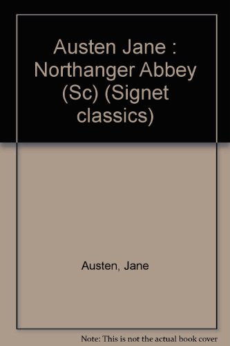 Stock image for Northanger Abbey for sale by Better World Books