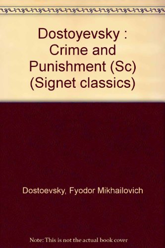 Stock image for Crime and Punishment (Signet Classic) for sale by More Than Words