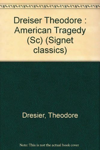 Stock image for AN American Tragedy for sale by HPB-Ruby